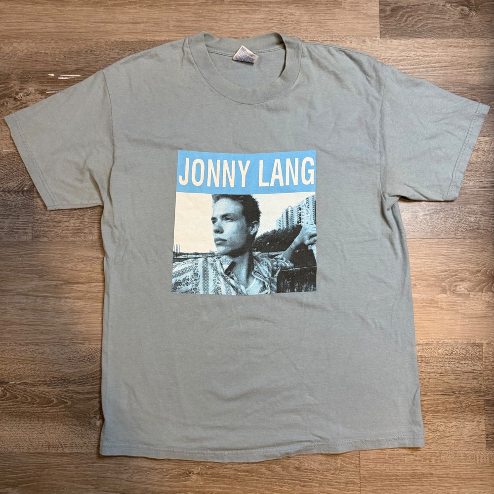 Vintage Jonny Lang Wander This World Tour 98-99 T-Shirt Mens Large Hanes Beefy-T